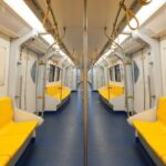 Public Transportation - Empty Subway Train