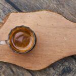 Italian Espresso - Round Brown Glass Mug