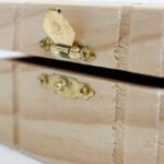 Antique Treasures - Brown Wooden Storage Box on White Box